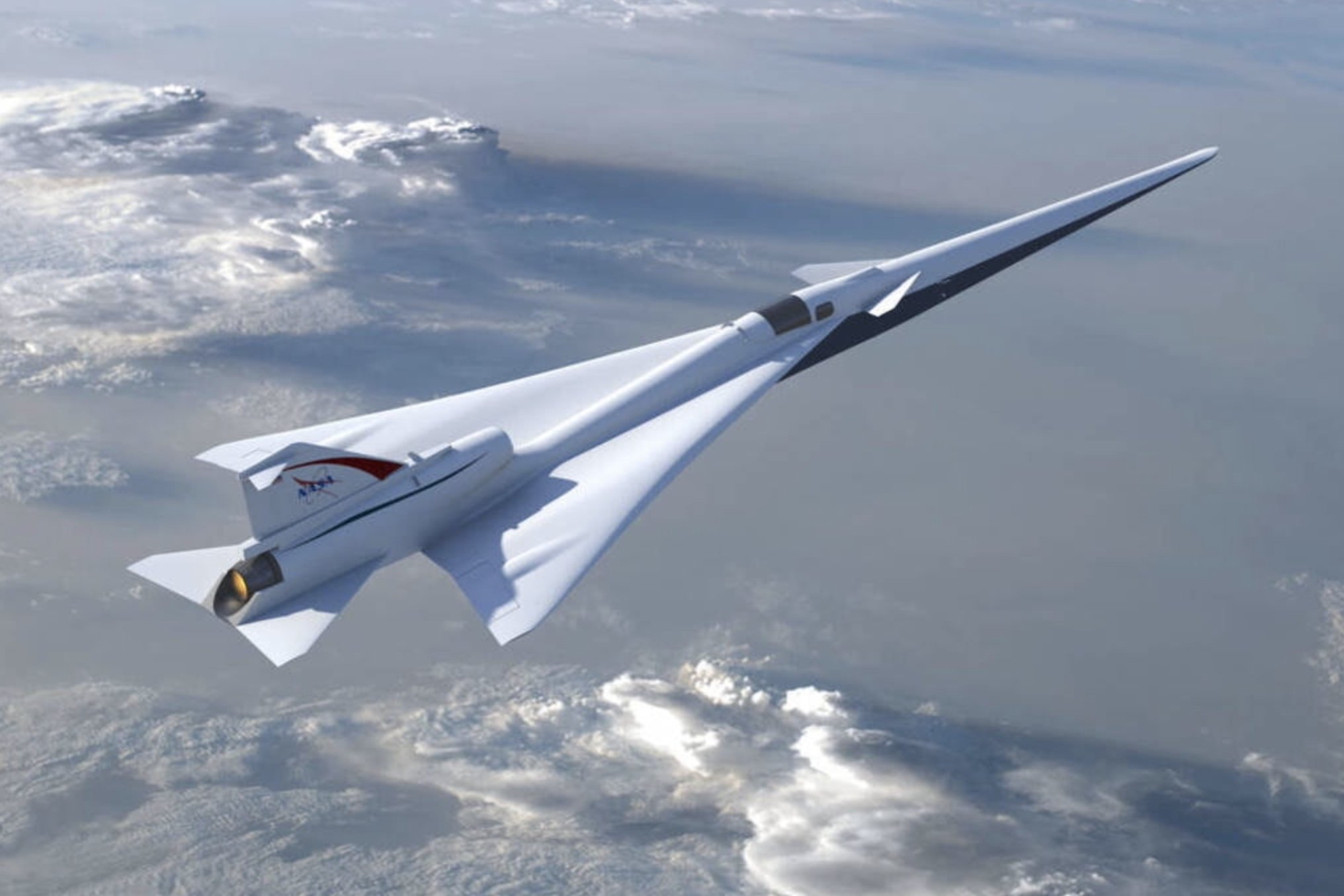  Тихий пассажирский сверхзвуковой самолёт от Lockheed Martin и NASA