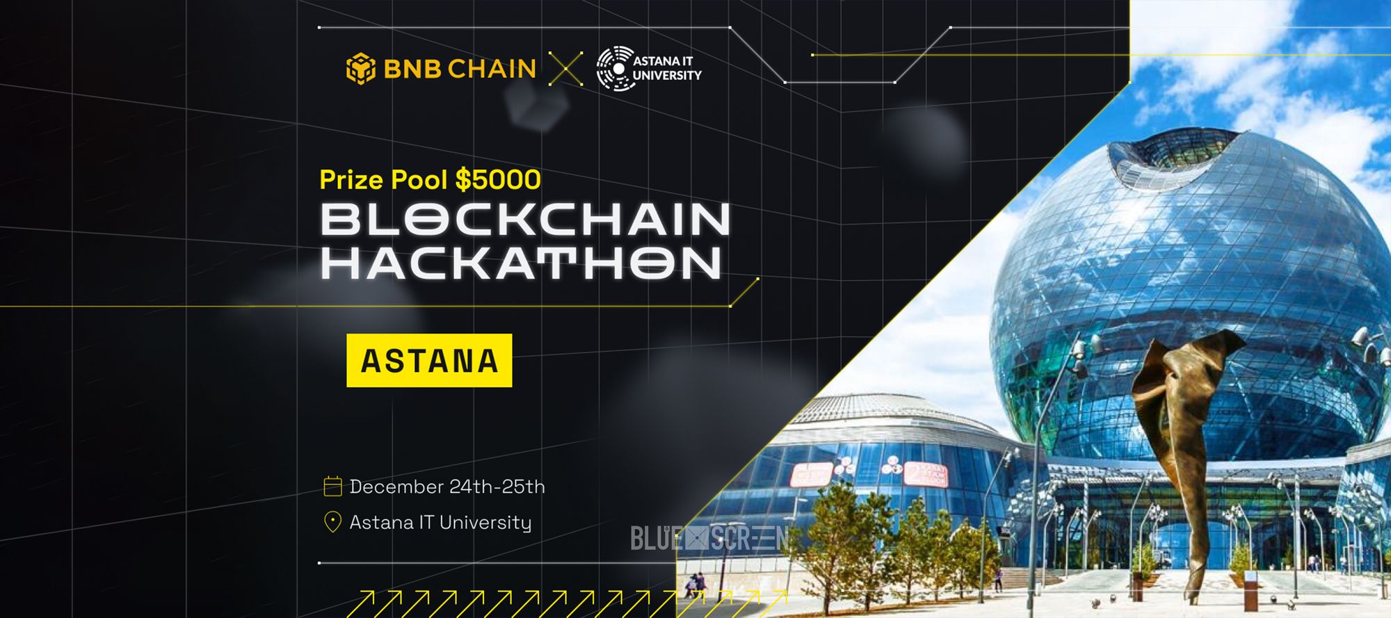 BNB Chain совместно с Astana IT University проведут первый хакатон в Казахстане