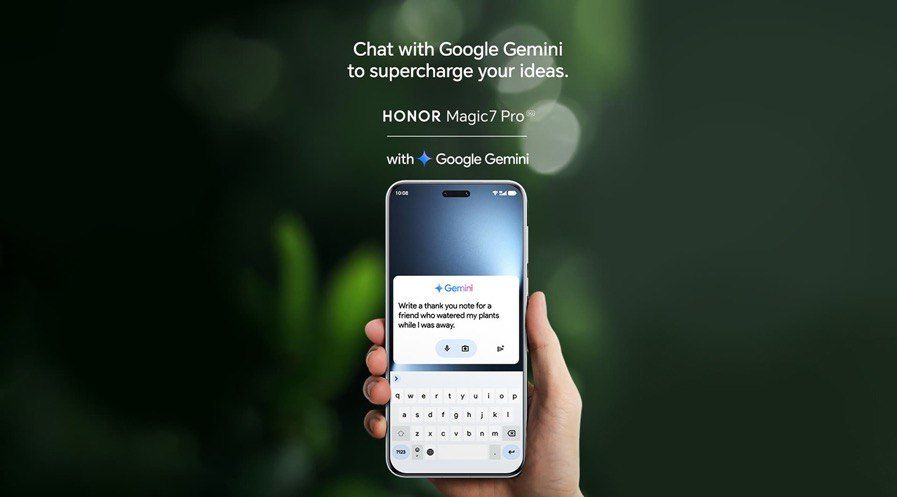 HONOR представляет AI-возможности Google Gemini в новых устройствах