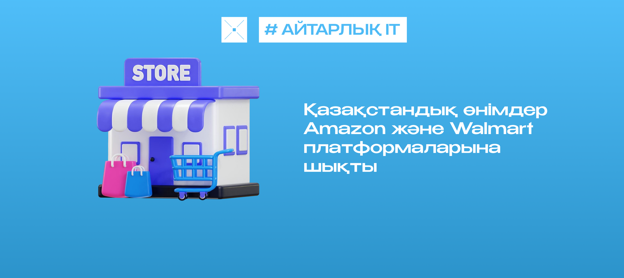 Қазақстандық өнімдер Amazon және Walmart платформаларына шықты