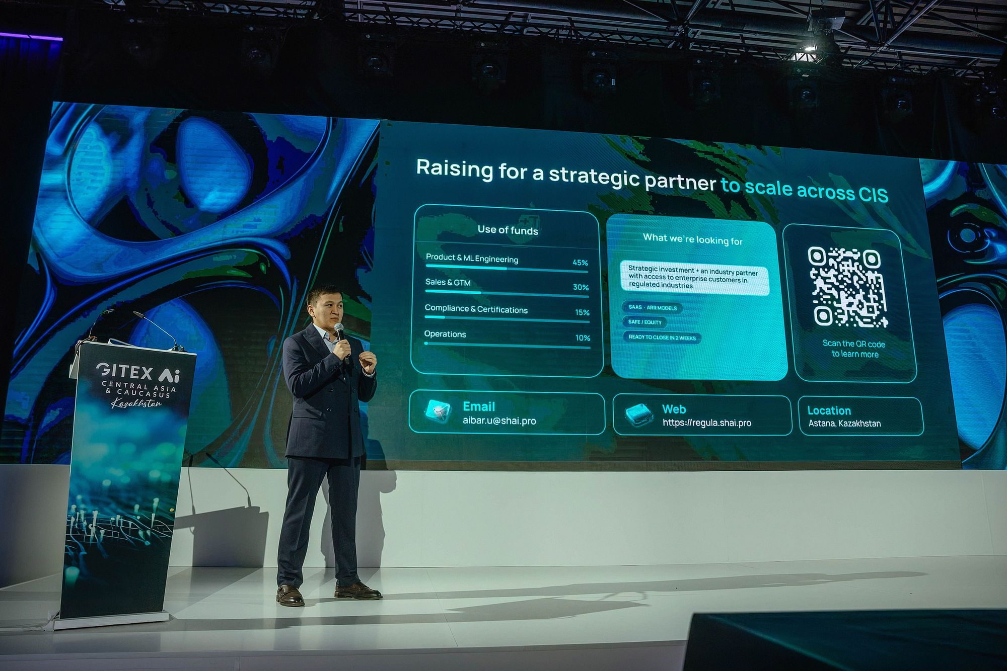 Казахстанский стартап вышел в финал Supernova Pitch Competition GITEX 2026
