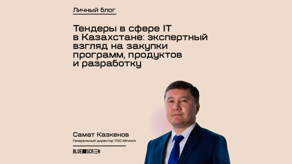 Тендеры в сфере IT в Казахстане: экспертный взгляд на закупки программ, продуктов и разработку