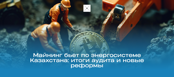 Майнинг бьет по энергосистеме Казахстана: итоги аудита и новые реформы