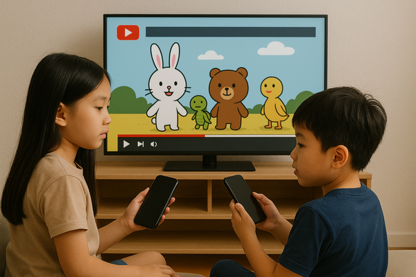 Дети в Казахстане проводят больше всего времени в YouTube и TikTok