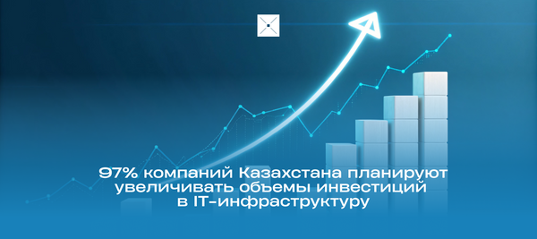 97% компаний Казахстана планируют увеличивать объемы инвестиций в IT-инфраструктуру
