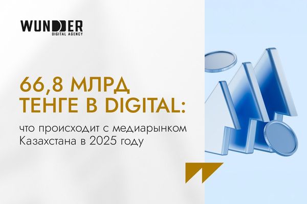 66,8 млрд тенге в digital: что происходит с медиарынком Казахстана в 2025 году