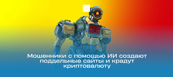 Мошенники с помощью ИИ создают поддельные сайты и крадут криптовалюту