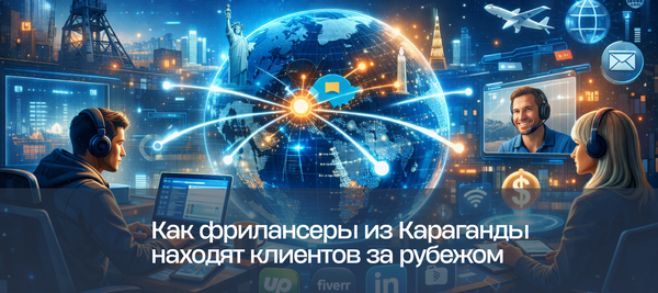 Как фрилансеры из Караганды находят клиентов за рубежом