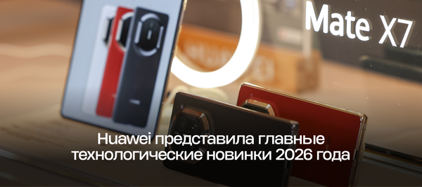 Huawei представила главные технологические новинки 2026 года