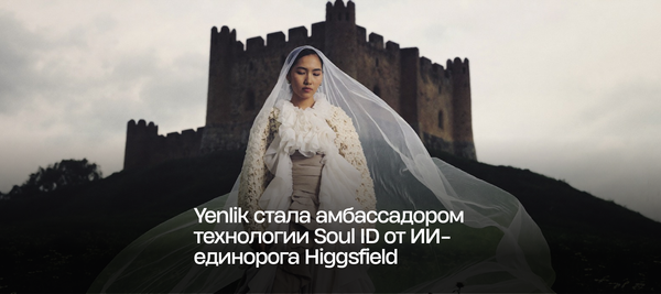 Yenlik стала амбассадором технологии Soul ID от ИИ-единорога Higgsfield